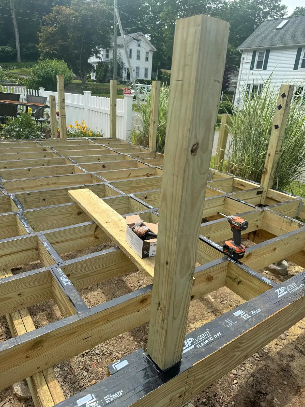 Deck carpentry in Connecticut